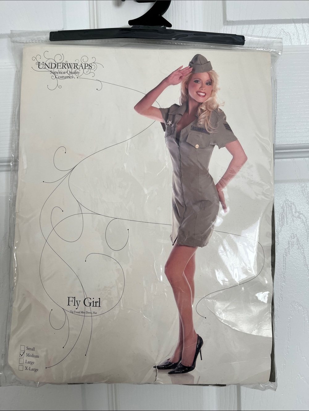 “Fly girl” halloween costume worn once. Size medium